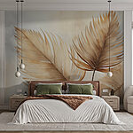 Wall murals Natural elegance in soft hues