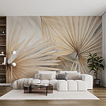 Wall murals – Elegant textures of dried leaves