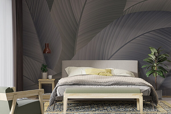 Wall murals Soft curves of nature’s patterns