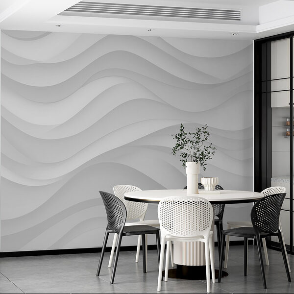 Wall mural White and grey background (SKU: w02314) Wall mural Wall mural White and grey background (SKU: w02314)