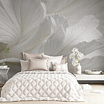Wall murals Soft petals in gentle waves.