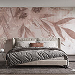 Wall murals Delicate floral watercolor design