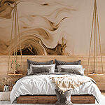 Wall murals Swirling shades of calming hues