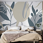 Wall murals Pattern of leaves and branches