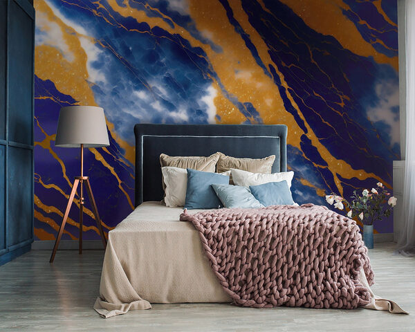 Dynamic swirls of nature’s palette Wall murals Dynamic swirls of nature’s palette