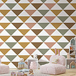 Wall murals Pattern of triangles