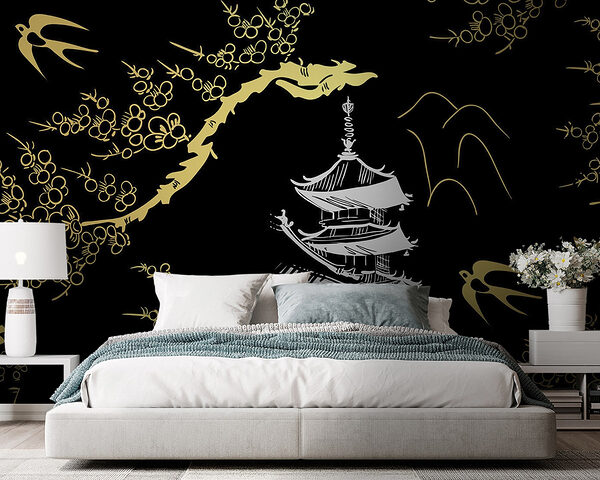 Intricate design with nature’s touch Wall murals Intricate design with nature’s touch