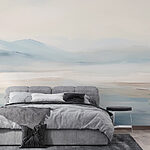 Wall murals Painting of a landscape