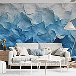 Wall murals Textured layers in calming blues