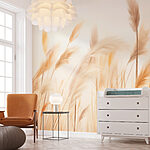 Wall murals Soft grasses sway in the breeze.