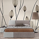 Wall murals Delicate buds reaching for light