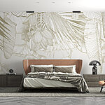 Wall murals Nature’s delicate floral arrangement on display