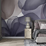 Wall murals Soft hues blend in graceful waves