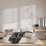 Wall murals Plant with leaves on it