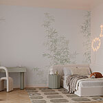 Wall murals Plant with leaves on it