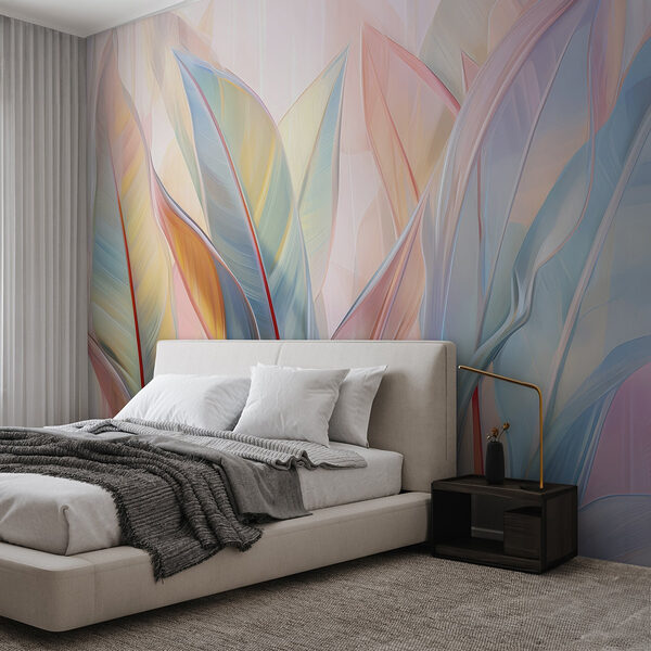 Delicate hues of nature intertwine Wall murals Delicate hues of nature intertwine