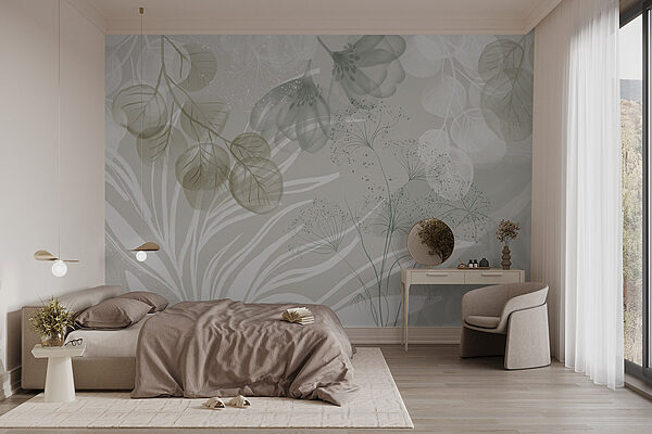 Wall mural Nature’s subtle and soothing palette