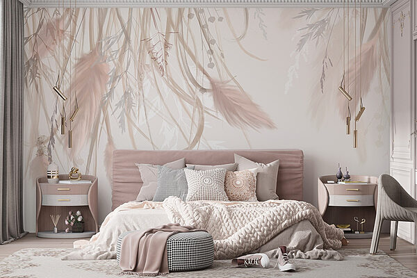 Soft hues of nature’s elegance Wall murals Soft hues of nature’s elegance
