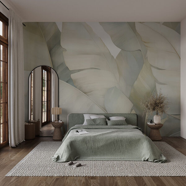 Soft textures in muted tones Wall murals Soft textures in muted tones