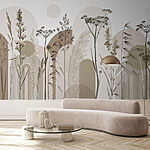 Wall mural Nature’s grace in soft hues
