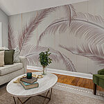 Wall murals Natural elegance in soft tones