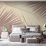 Wall murals Nature’s soft texture on display
