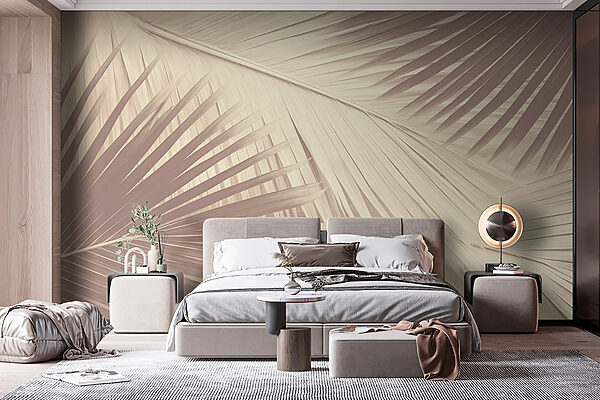 Wall murals Nature’s soft texture on display