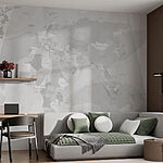 Wall murals Map of the world