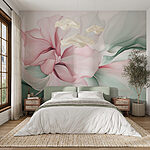 Wall mural Delicate petals in soft hues