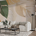 Wall murals Nature’s palette of vibrant leaves