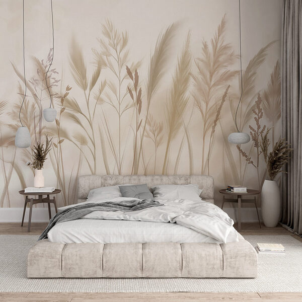 Whispers of nature in soft tones Wall murals Whispers of nature in soft tones