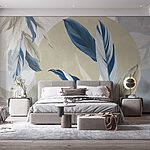 Wall murals Nature’s hues in serene arrangement