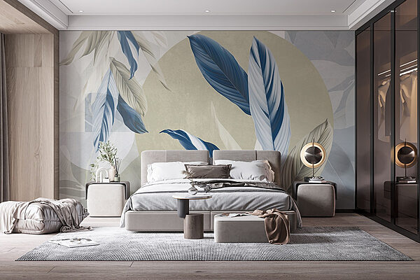 Nature’s hues in serene arrangement Wall murals Nature’s hues in serene arrangement