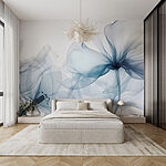 Wall mural Delicate petals in soft hues