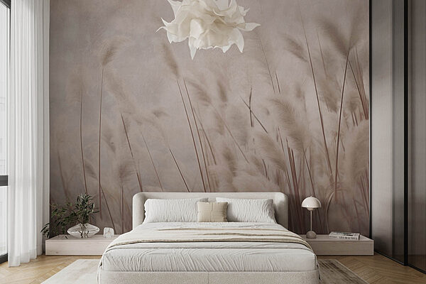 Whispers of wind through soft grass Wall murals Whispers of wind through soft grass