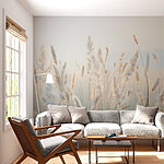 Wall murals Soft grasses swaying in the breeze