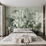 Wall murals Nature’s intricate floral design revealed.