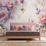 Wall murals Whispers of nature’s delicate beauty