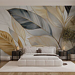 Wall murals Natural elegance in soft hues