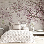 Wall murals Tree with purple leaves