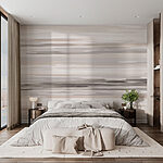 Wall murals Soft tones in gentle brush strokes