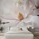 Wall murals Delicate petals in soft hues.