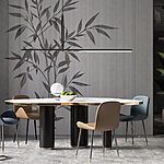 Wall murals Plant with leaves on it