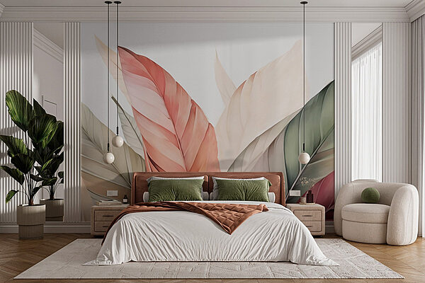 Wall murals Soft hues of nature’s palette