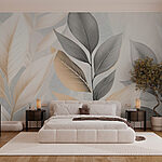 Wall murals Nature’s calm in soft hues.