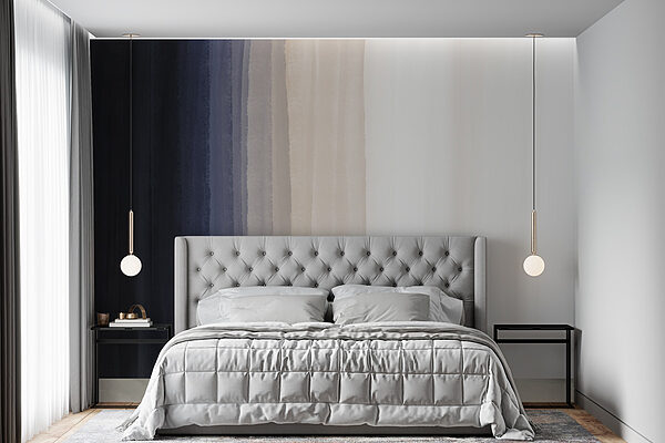 Wall murals Calm tones in soft blending hues
