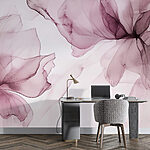 Wall mural Delicate petals in soft hues