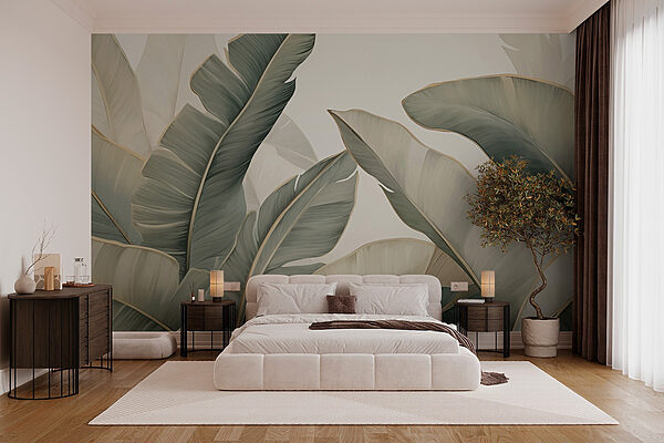 Wall murals Wall murals Soft hues of nature’s touch (SKU: w03427)
