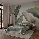 Wall mural Soft hues of nature’s touch