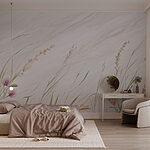 Wall murals Nature’s gentle touch on canvas
